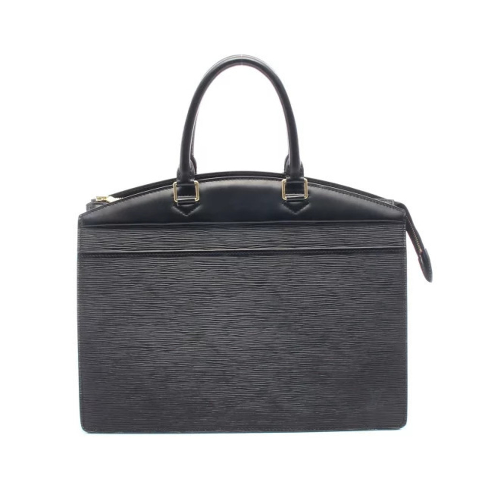 Louis Vuitton Riviera Handbag Leather Epi Black